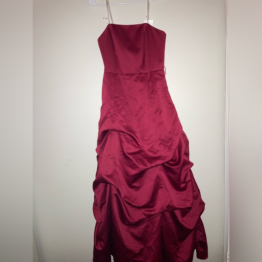 David’s bridal red dress with tags